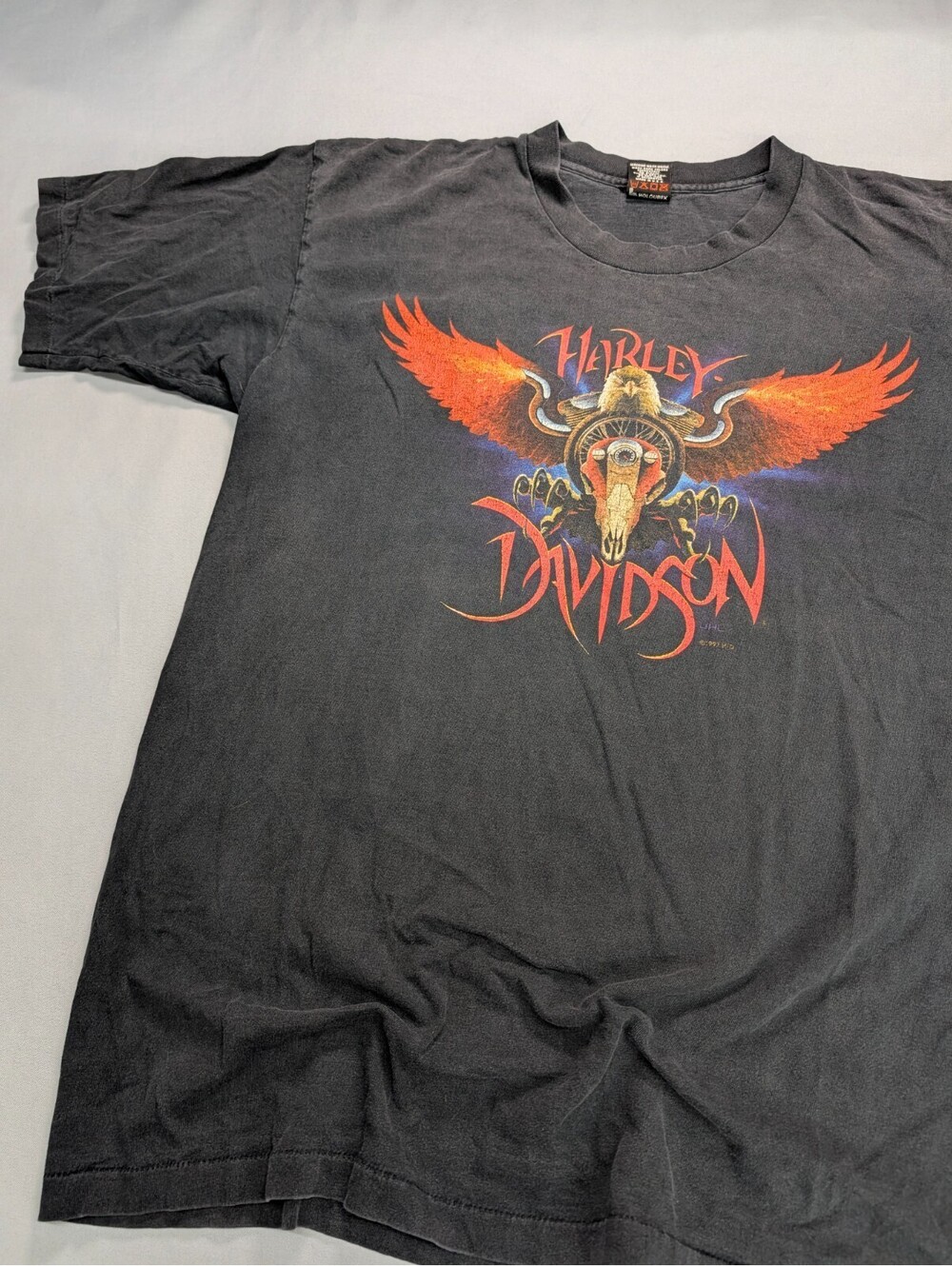 Vintage Harley Davidson 1997 Eagle Shirt XL